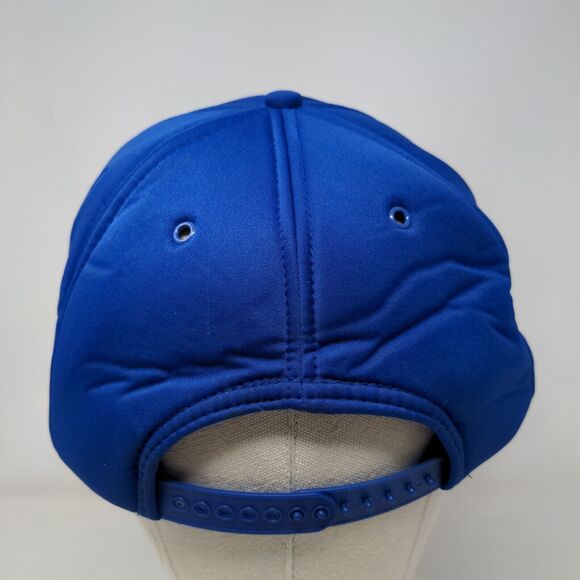 GE Indianapolis Service Center Snapback Rope Hat Blue OSFA Vent Holes - Picture 6 of 9